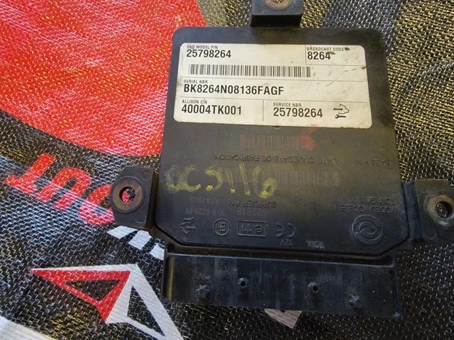 06-10 Chevy Silverado/GMC Sierra LBZ LMM DURAMAX/ALLISON TCM 25798264 PARTS ONLY 