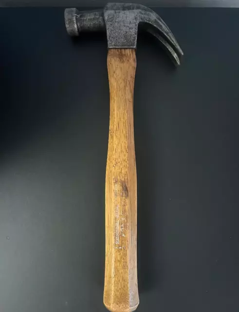 VINTAGE TRUE TEMPER Jim Dandy Curved Claw Hammer Original Handle USA $19.99  - PicClick