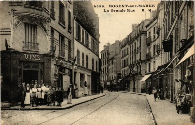CPA NOGENT-sur-MARNE La Grande Rue (869558)