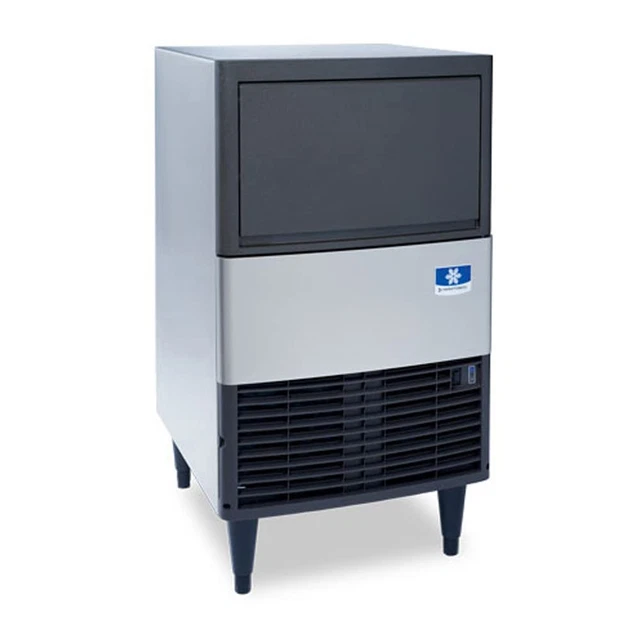 UDE-0065A 19 3/4" Air Cooled Undercounter Full Size Cube Ice Machine with 31 Lb.