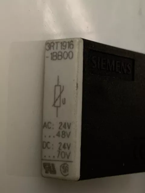 Lot of 7 Siemens 3RT1 916-1BB00 Surge Suppressor