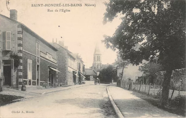 SAINT-HONORE-LES-BAINS - Rue de l'église
