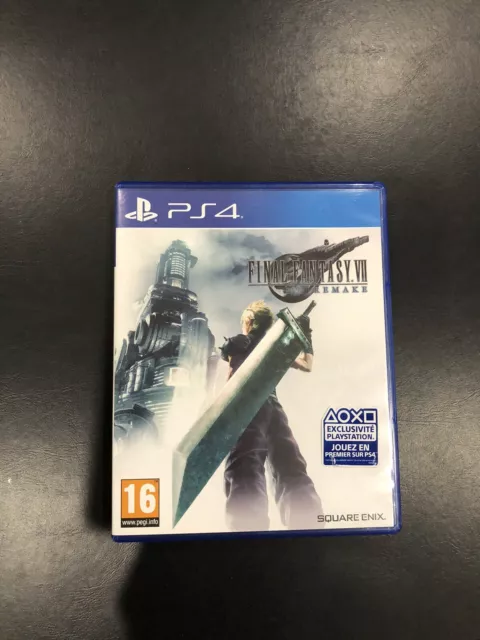 final fantasy vii remake PS4