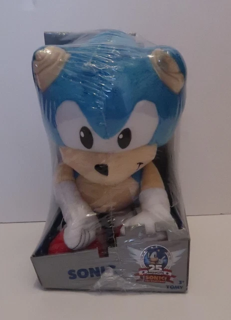 Sega Sonic the Hedgehog 25th Anniversary TOMY Plush New 12 Inch