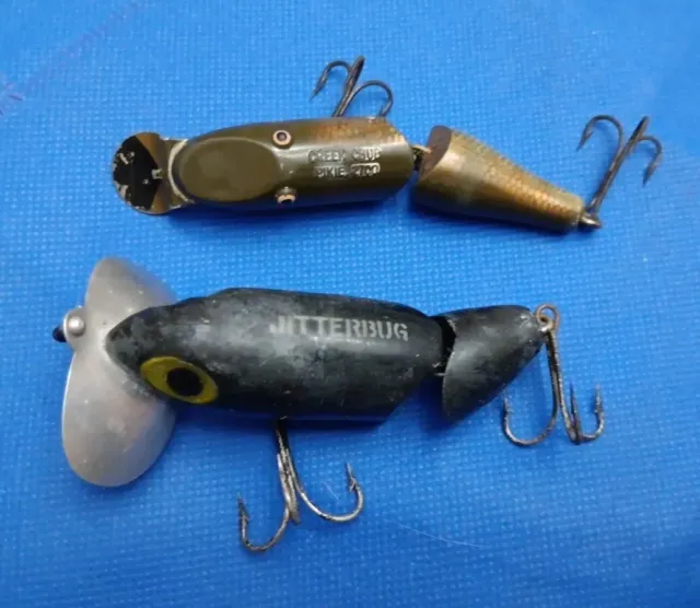 VINTAGE FRED ARBOGAST Jitterbug, Smithwick Lure, Creek Chub In Boxes!  $49.95 - PicClick