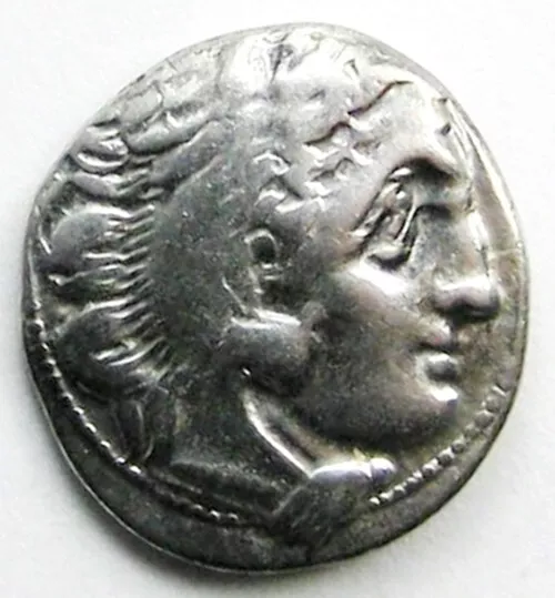 Alexander III the Great _Silver Drachm_336 - 323 BC