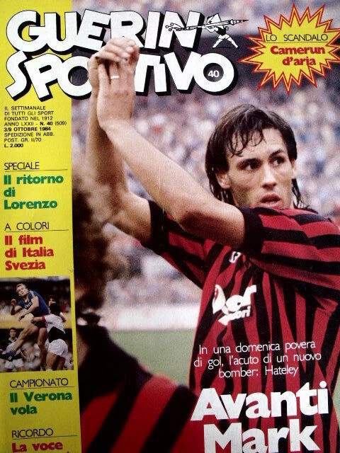 Magazine Guerin Sportivo N°17 De 1985, Hateley Et Garella En Couverture, Avec Film Du Championnat, Bon état