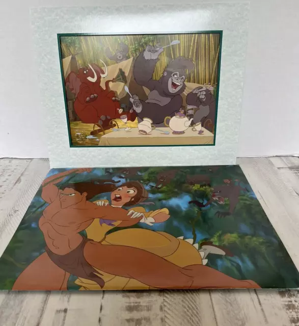 2000 Tarzan Disney Store Exclusive Commemorative Lithograph 11x14 w/ Envelope