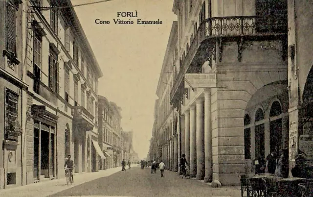 Forli - Corso  Vittorio  Emanuele -