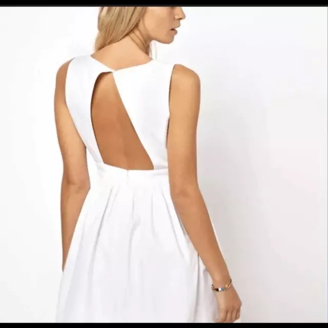 ASOS PETITE Exclusive Skater Dress With Cut Out 2