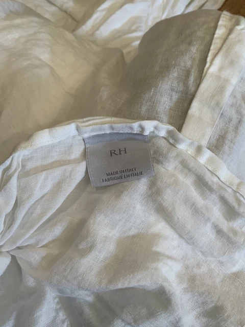 Restoration Hardware Rh Italian Ultra Fine Lightweight Linen King Duvet Restoration Hardware Rh Italian Ultra Fine Lightweight Linen King Duvet