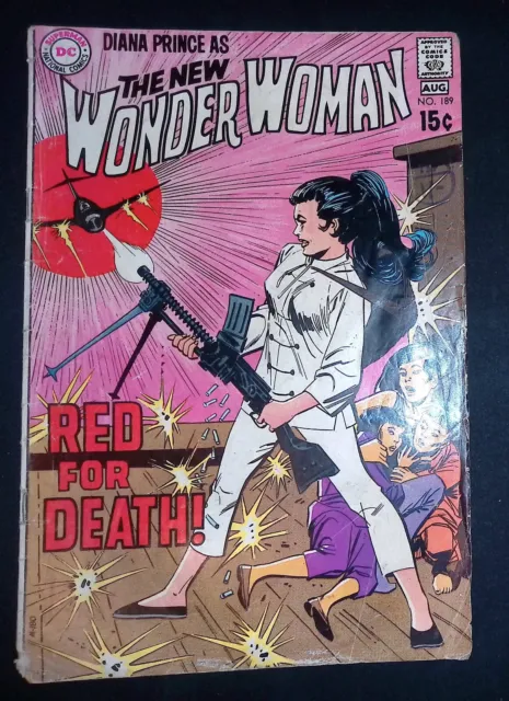 Wonder Woman #189 Bronze Age DC Comics VG