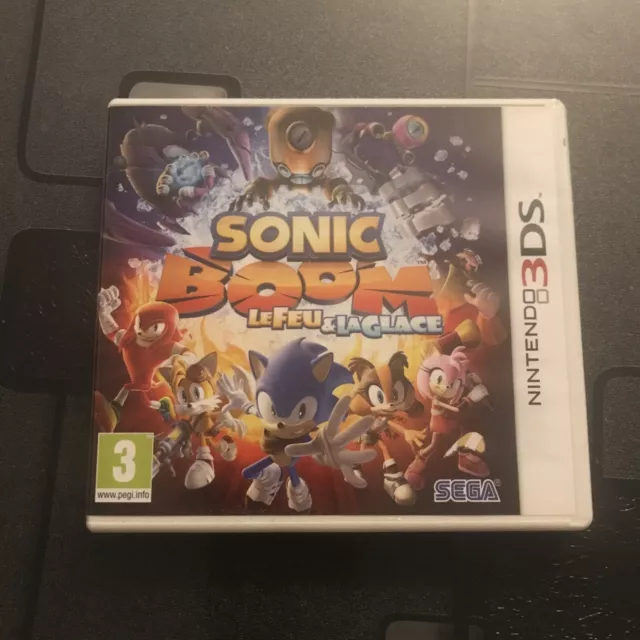 SONIC BOOM le feu & la glace  - Nintendo 3DS Comme Neuf