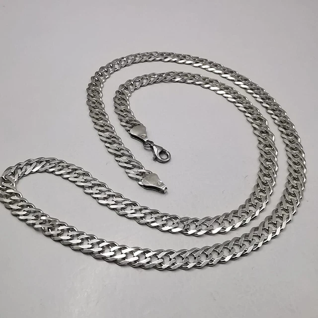 Collier Sautoir Ancien - Chaîne Longue Vintage - Bijou Fantaisie Rétro
