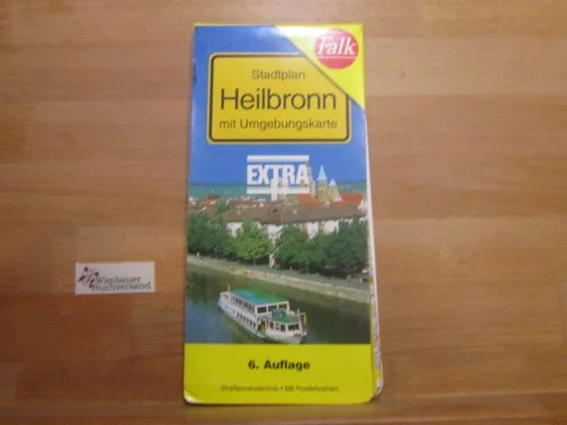 Stadtplan Heilbronn : mit Umgebungskarte ; Straßenverzeichnis ; mit Postleitzahl