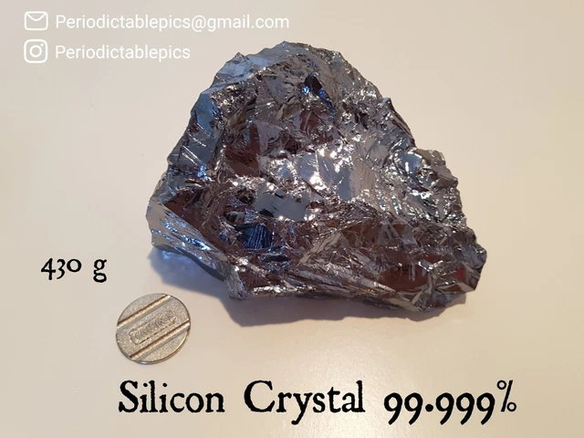 25g Silicon Crystal Pure Metal Elememt Sample