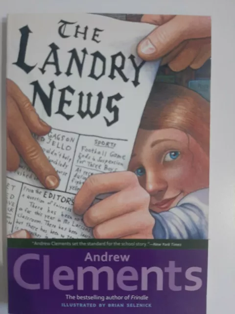 The Landry News by Andrew Clements. Paperback, 2000. Pre-owned. Good condition.