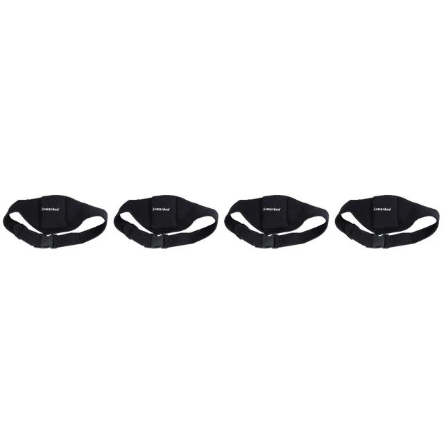 4x Microphone Transmitter Pouch Wireless Clip- On Microphone Lavalier Mic System