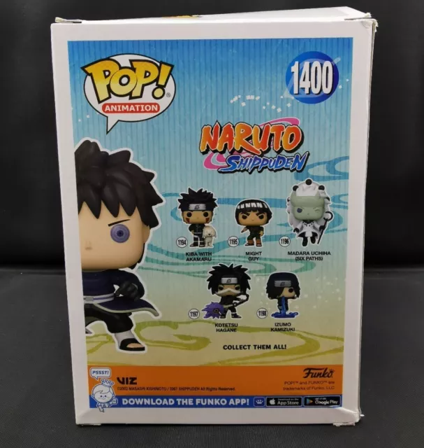 Funko Pop! Naruto Shippuden - Obito Uchiha 1400 Nuevo Emb.orig (Embalaje Dañado) 3