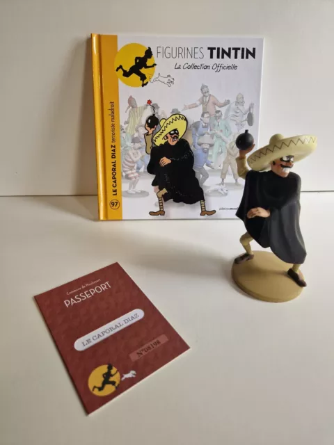 Figurine Tintin Collection Officielle Éd Moulinsart Le Caporal Diaz (97)
