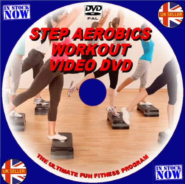 Step Aerobics Dance Workout DVD HEALTH CARDIO FITNESS STRENGTH BODY TONE FUN NEW