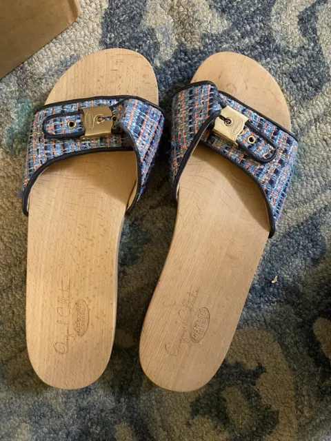 dr scholls sandals original wood