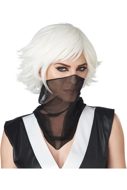 California Costume FEATHERED COSPLAY WIG Adult Women Halloween Accessory 70954