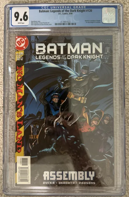 Batman Legends of the Dark Knight #120 CGC 9.6 1st Cassandra Cain Batgirl