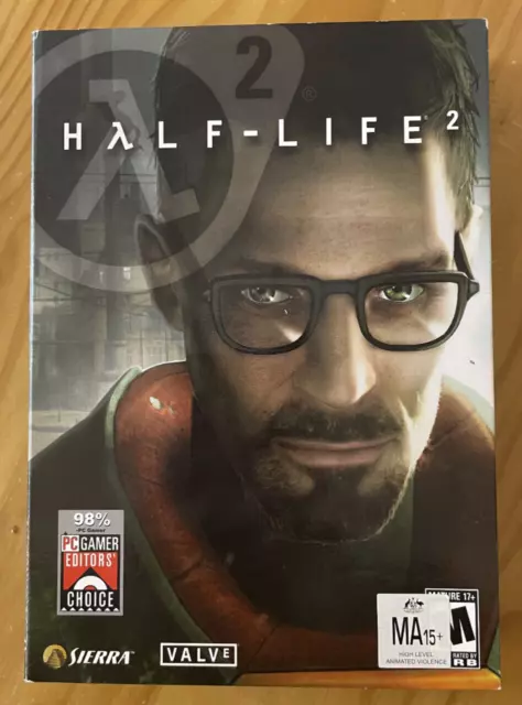 Half Life 2 PC "Gordon Freeman" Boxed Edition by Valve - Incomplete
