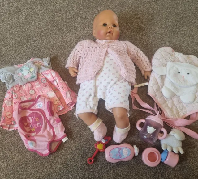 Baby Annabell Doll And Accessories