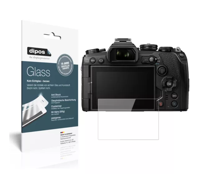 Schutzfolie für Olympus OM-D E-M1 Mark III Folie Anti-Shock 9H Displayschutz