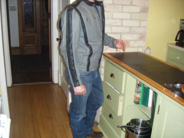 hein gericke leather jacket harley davidson
