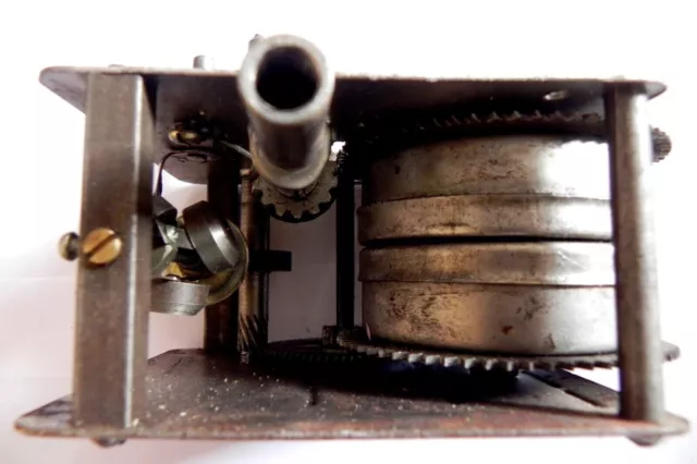Fonografo/grammofono con riproduzione antica, parte interna della...