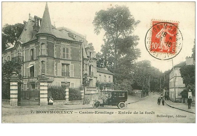 95.MONTMORENCY.n°19457.CASINO-ERMITAGE.ENTREE DE LA FORET