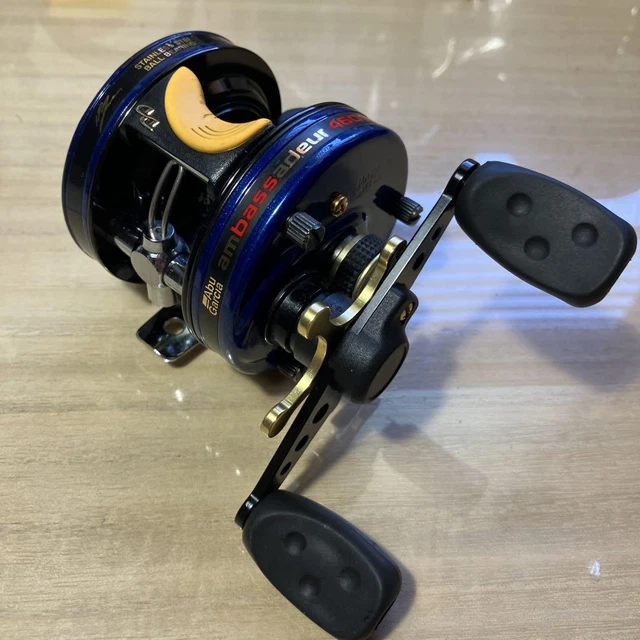 ABU GARCIA AMBASSADEUR 4601C DDL IAR Fishing Reel Smooth