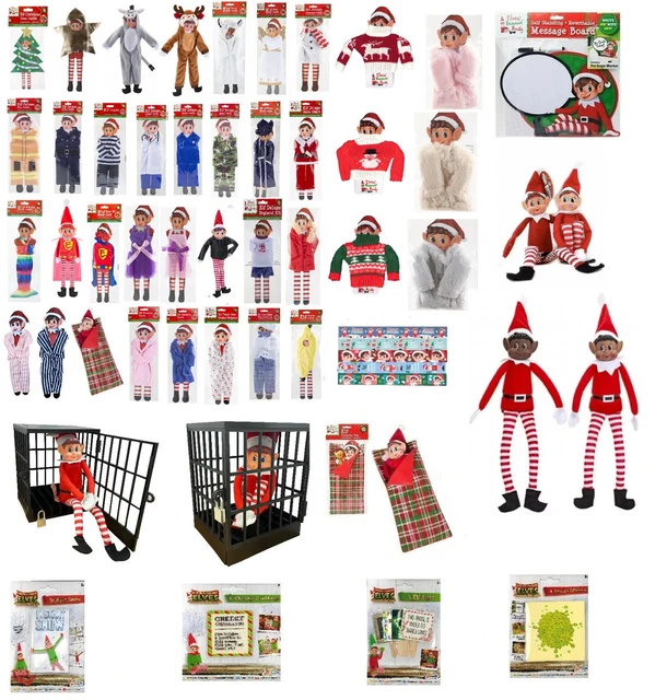 Tenue De Noël Pour Poupée 17 Cm – Robe Mignonne Avec Accessoires – Pour Jeu Et Décoration – Cadeau Enfant
