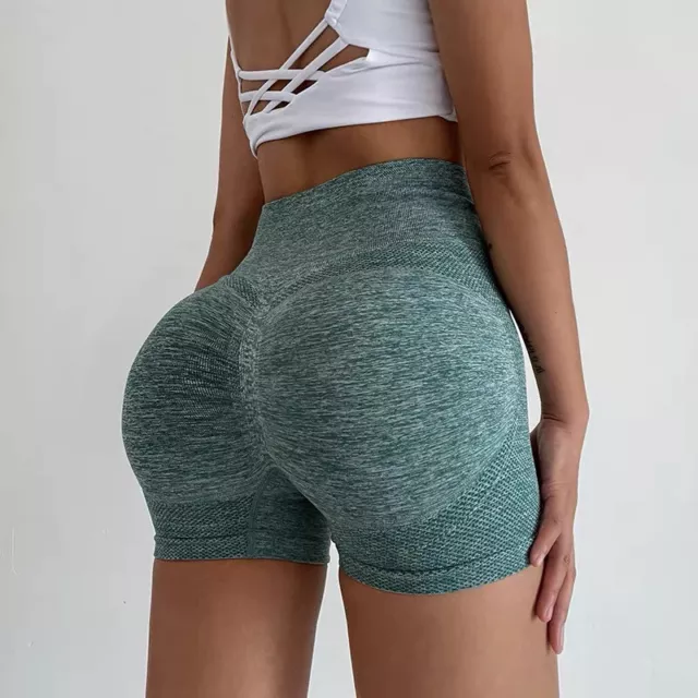 Pantaloncini donna pantaloncini sportivi per nuovo ciclismo corsa fitness vita alta PuH7