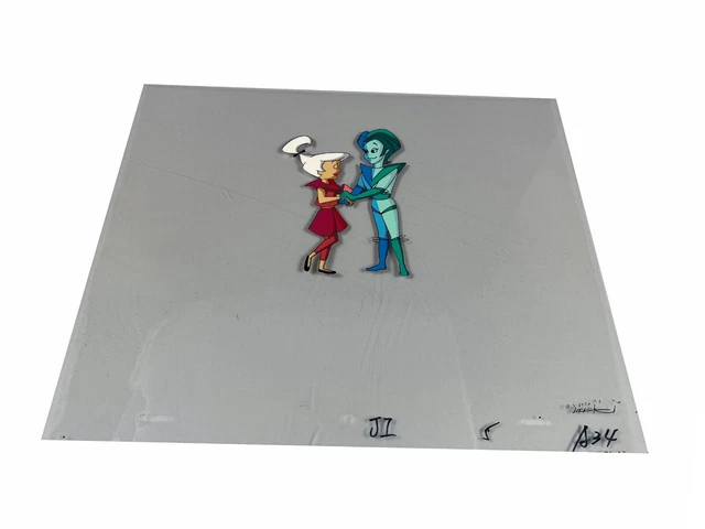 Jetsons The Movie Original Production Cel Judy Jetson & Apollo Blue A34
