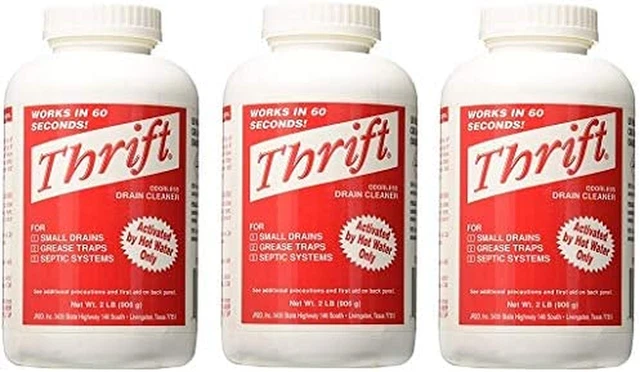 GIDDS-TY-0400879 Drain Cleaner 2 Lb (3-(Pack))