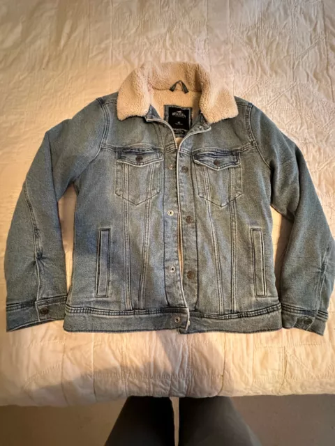 HOLLISTER CALIFORNIA VINTAGE Womens Small Distressed Jean Jacket $8.99 -  PicClick