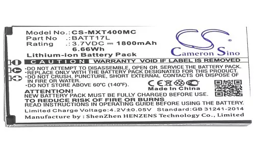 Battery For MIDLAND BATT17L MIDLAND XTC400 MIDLAND XTC450 3