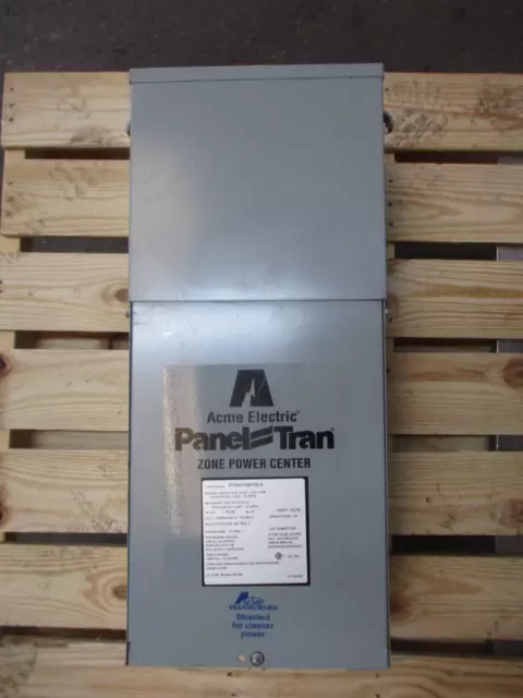 Acme electric 10 KVA PT061150010LS panel-tran zone power center, #1127136J new