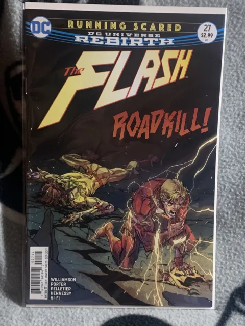 The Flash Rebirth Running Scared #27 Dc Comics