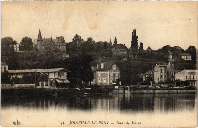 CPA Joinville-le-Pont Bords de la Marne FRANCE (1339458)