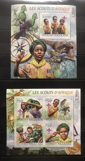 Boy Scouts of Africa / Birds / Fauna- stamps - Francobolli  - Imperf. MNH** G114