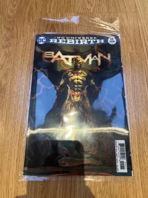 DC UNIVERSE REBIRTH - BATMAN #22 Lenticular Variant Cover DC Comics