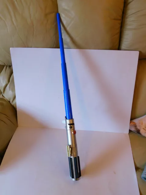Star Wars Luke Skywalker flick out  Blue Light Saber 2010 Hasbro