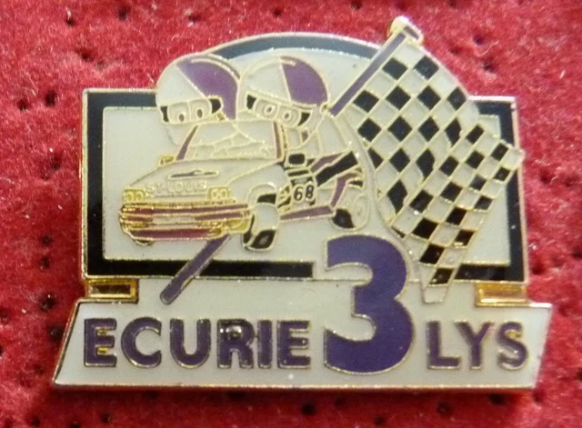 Pin’s Voiture Rallye Renault Super 5 GT Turbo – Écurie 3 Lys Collector