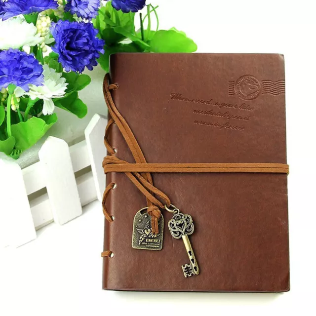 leather blank notebooks Vintage Classic Journal Travel Leather Notepad Notebook