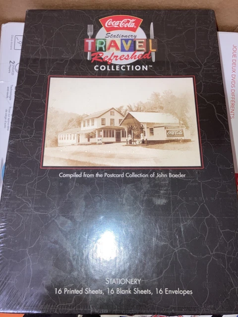 STATIONARY Coca Cola Travel Collection John Baeder